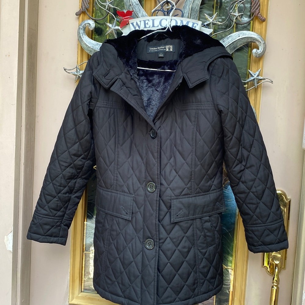 London Harbor Quilted Winter Coat